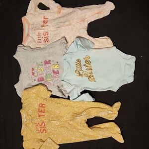 Little sister bundle newborn/0-3 months